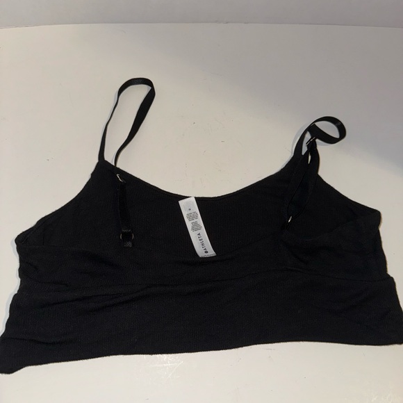 Athleta Well Rested Rib Sleep Bra Black M - Picture 4 of 8